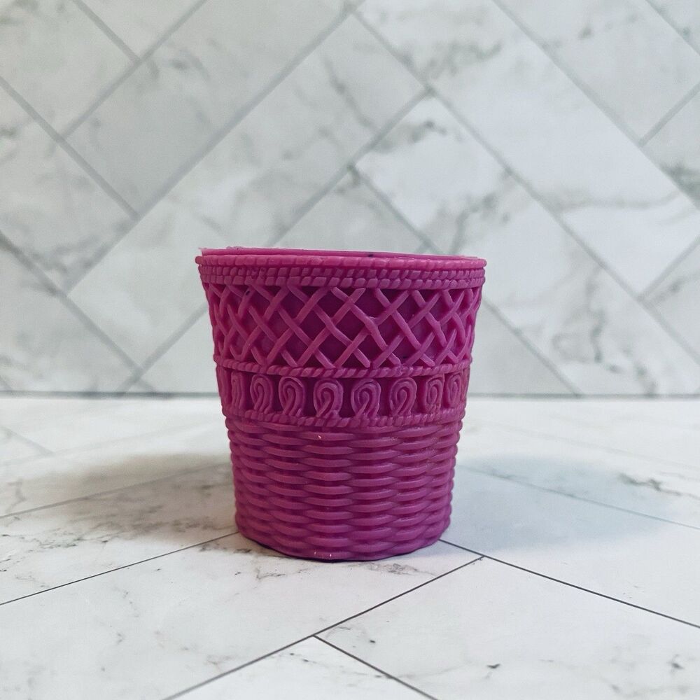 Vintage 1985 Beverly Hills Furniture Barbie Bath Trash Can